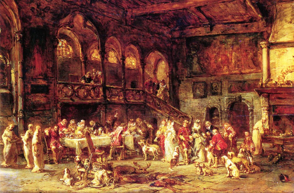 Meal in a Convent