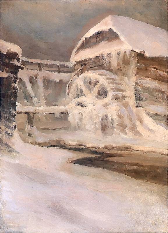 Mill in Winter