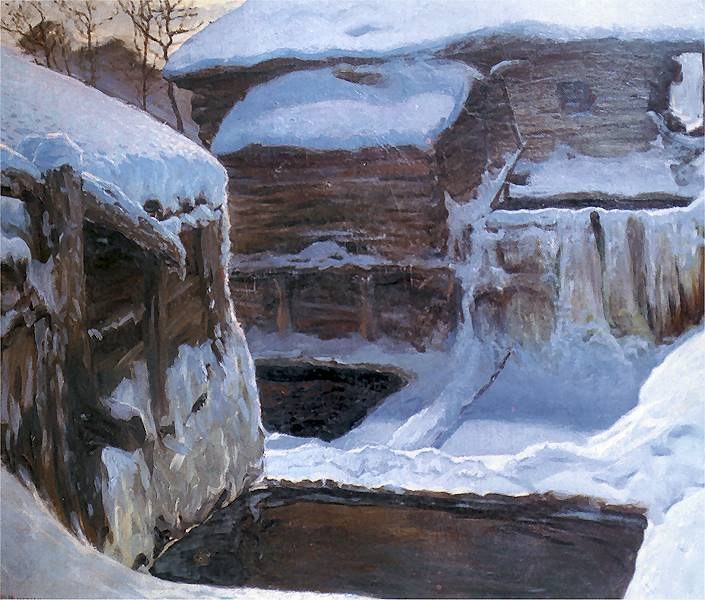 Mill in Winter