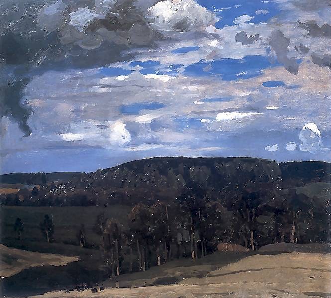 Landscape with Clouds