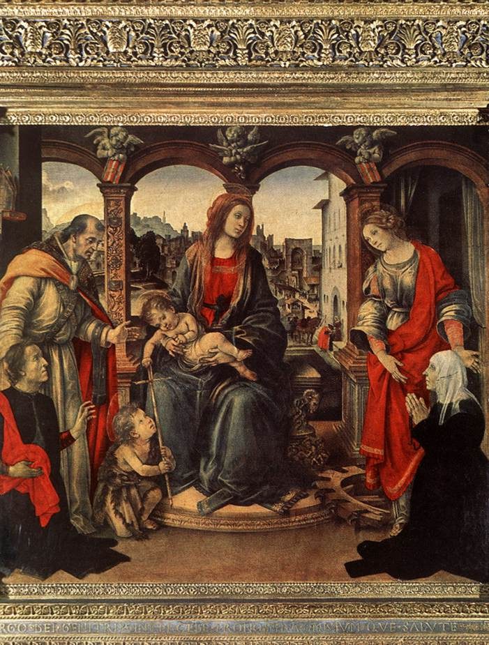 Madonna and Child with Saints