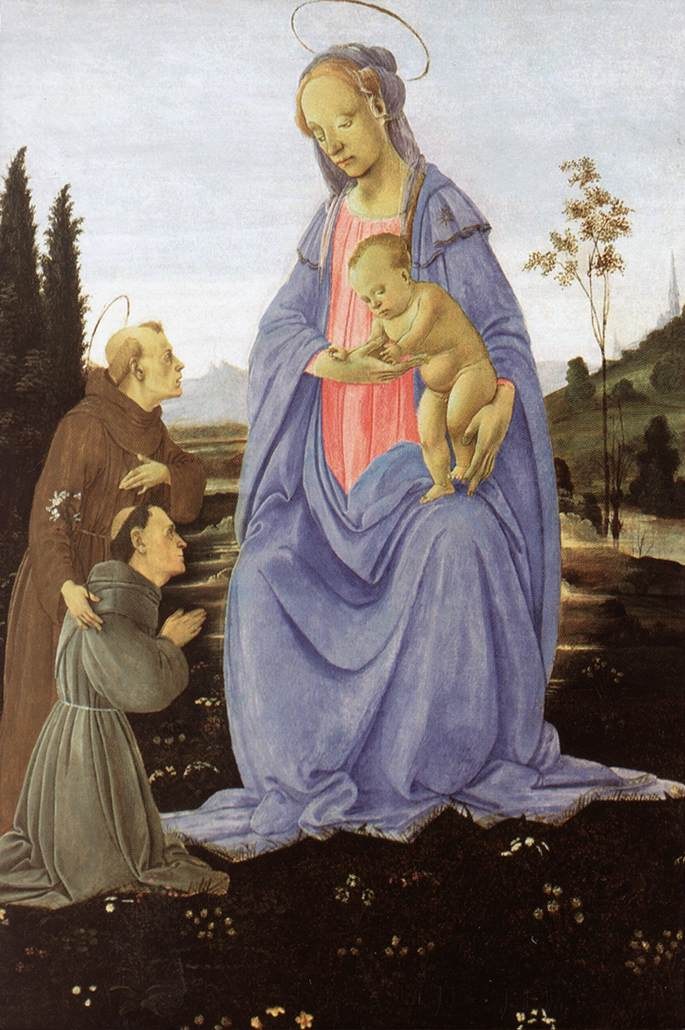 Madonna and Child with Saint Anthony of Padua and a Friar