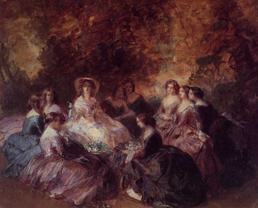 The Empress Eugénie Surrounded by Her Ladies-in-Waiting