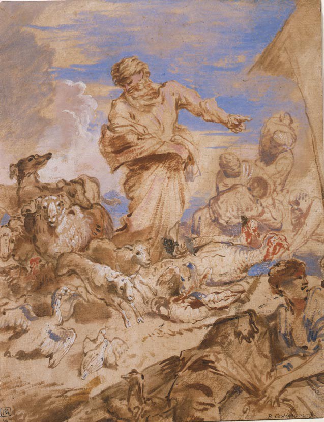 Noah Leading the Animals into the Ark