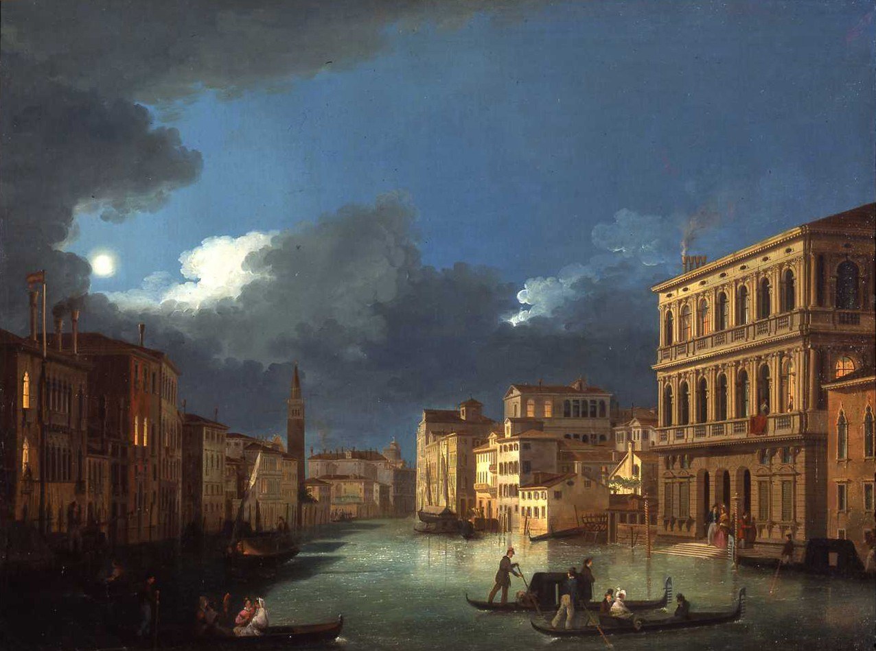 View of the Grand Canal by Moonlight