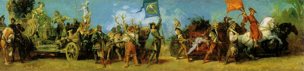 Jubilee Procession: Float of the Hunt
