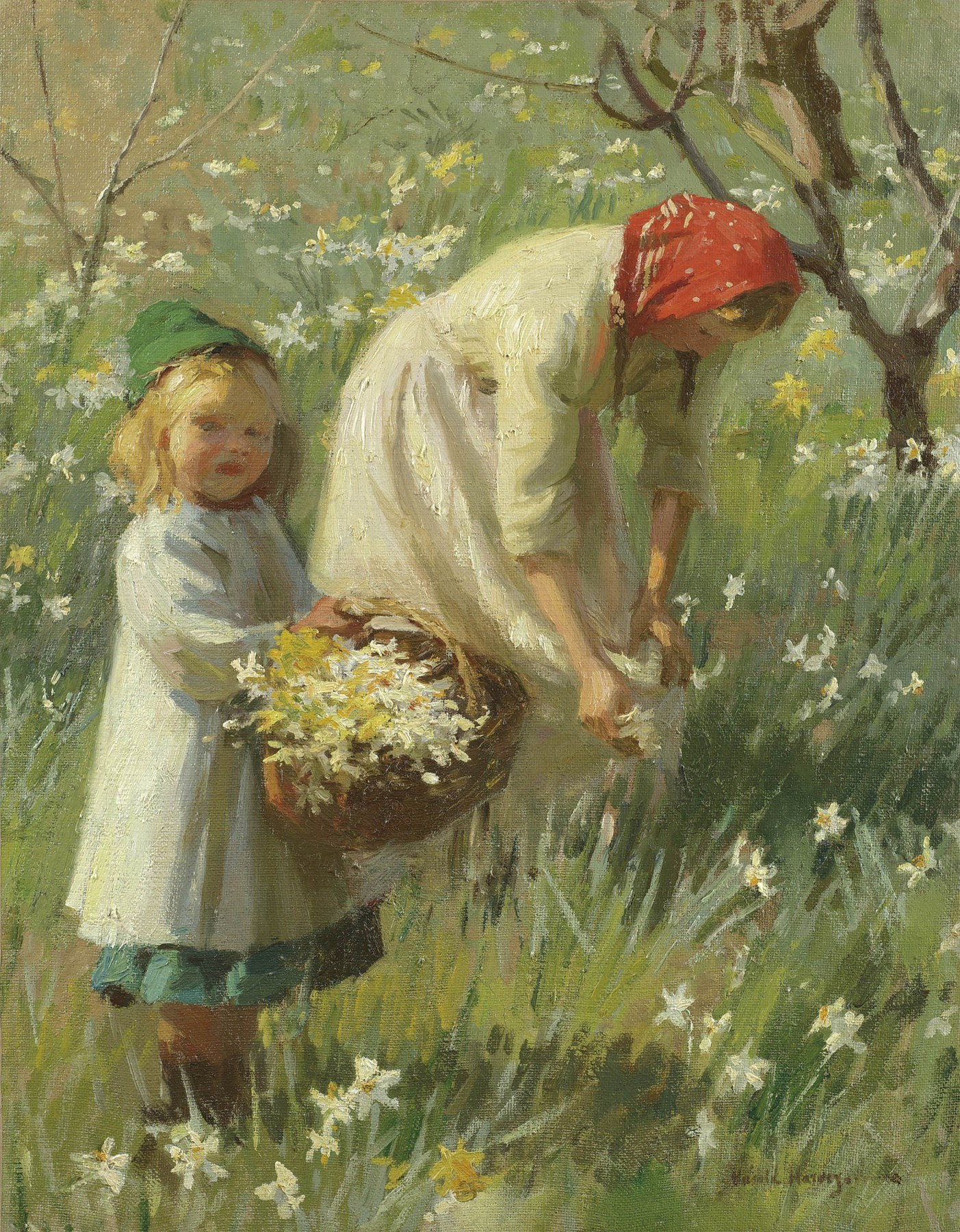 Spring in the Orchard, Narcissus