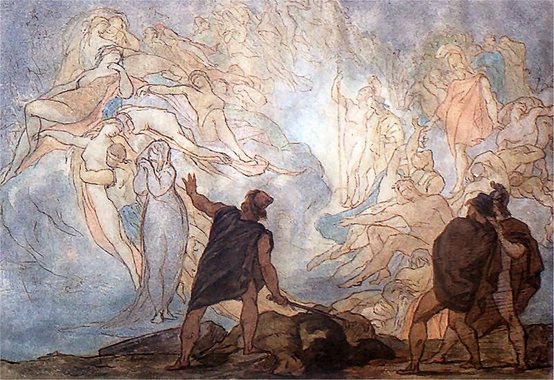 Odysseus and the Spirits