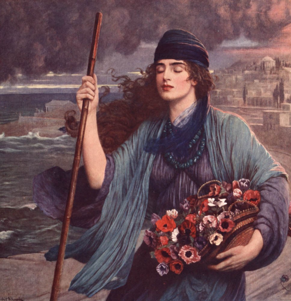 Nydia, the Blind Girl of Pompeii