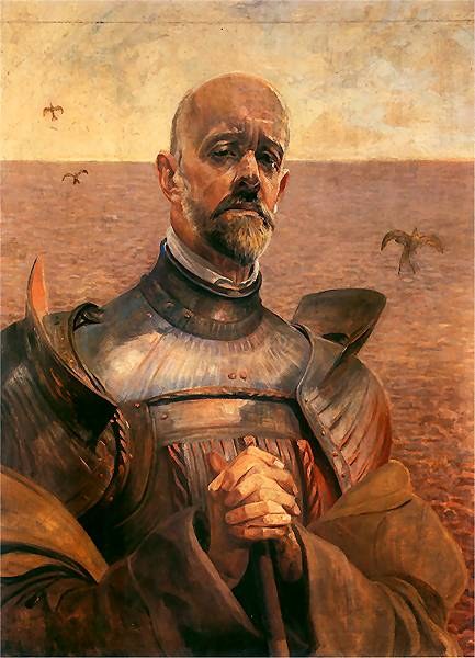 Self-Portrait in Armour