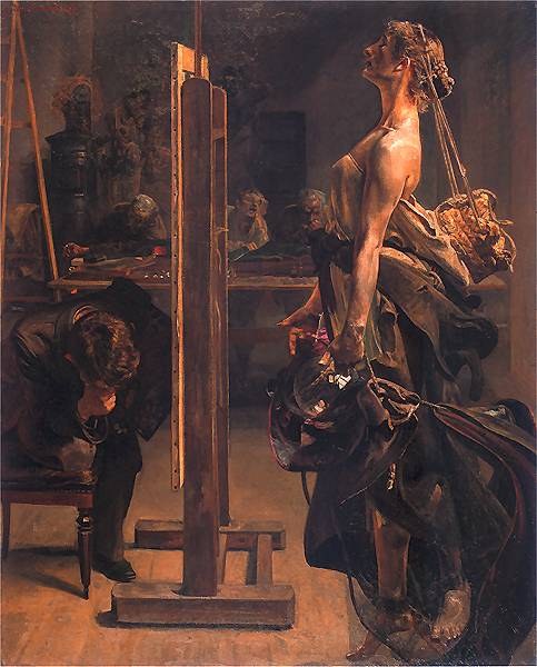 The Painter's Inspiration