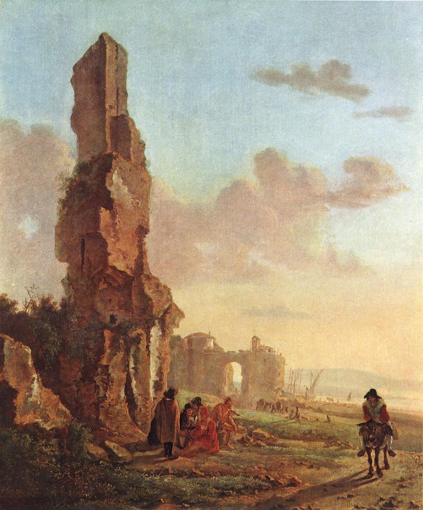 Ruins by the Sea
