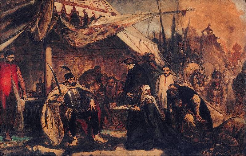 Báthory at Pskov (sketch)
