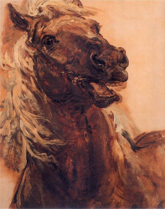 The Battle of Grunwald: Horse (study)