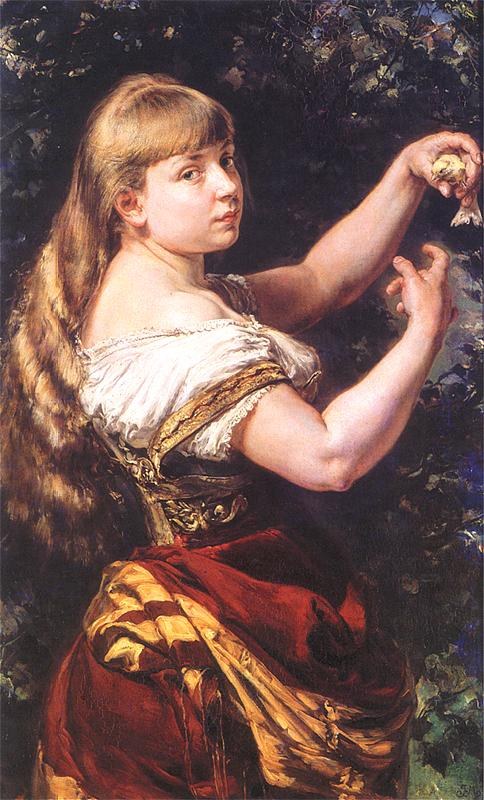 Portrait of the Artist's Daughter Beata