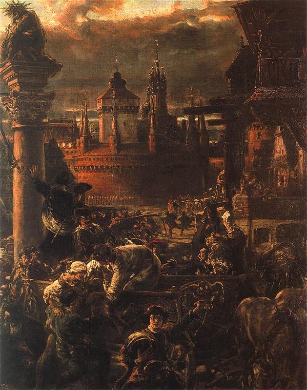 The Departure of the Students
