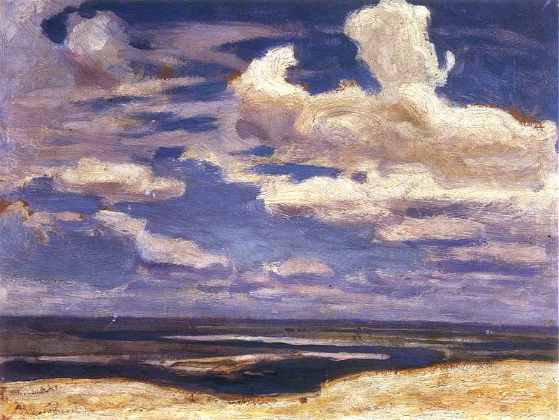 Clouds over the Dnieper