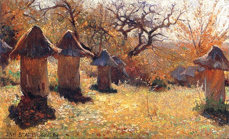 Beehives in Ukraine