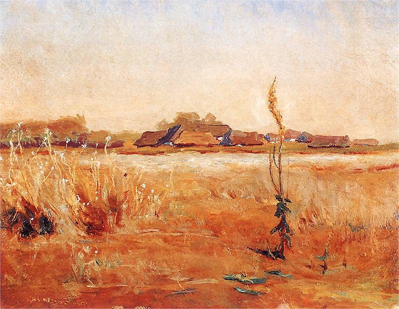 Village with Mullein