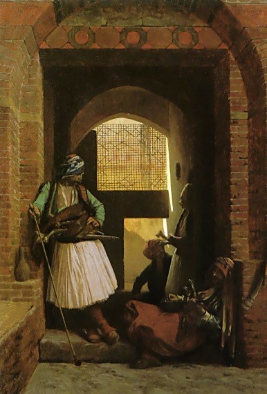 Arnauts of Cairo at the Gate of Bab el-Nasr