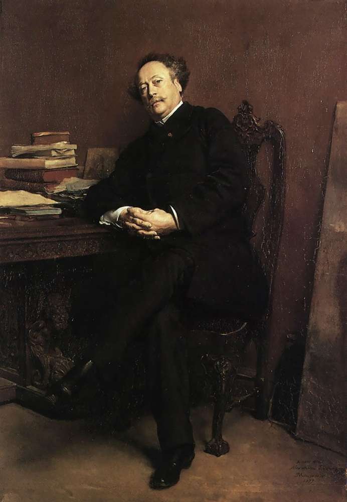 Portrait of Alexandre Dumas fils