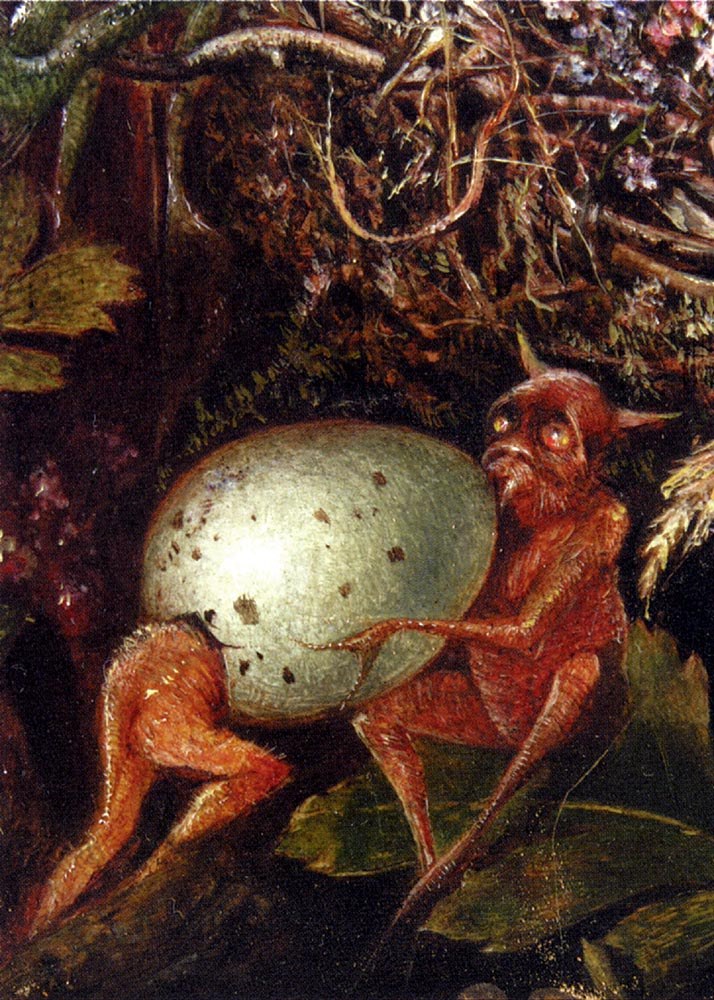 Fairies in a Bird's Nest (detail)