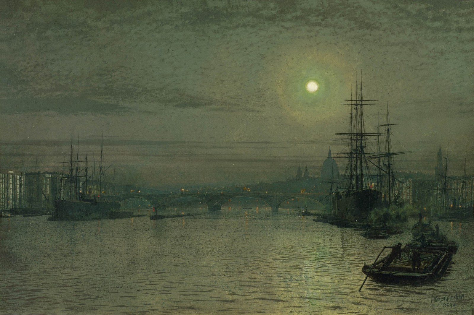 London Bridge, Night