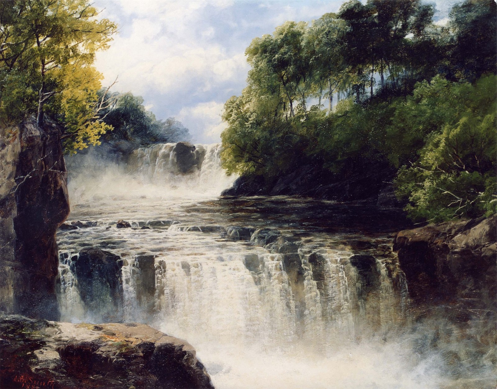 The Swallow Falls, North Wales