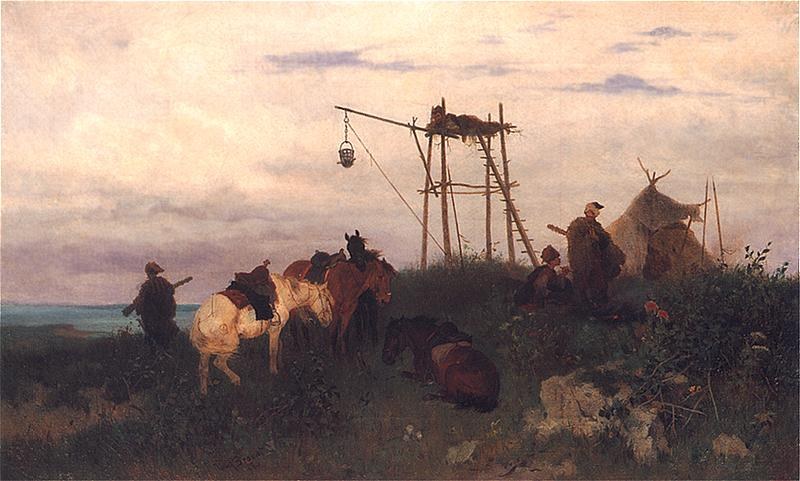 On the Lookout by the Dnieper