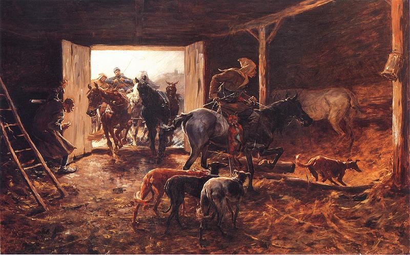 Fleeing the Storm