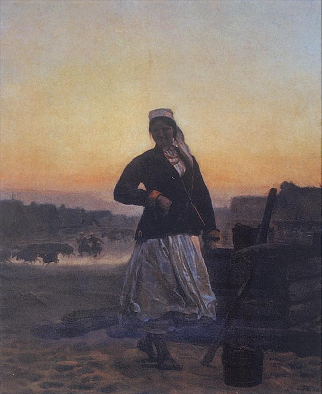 Evening in Polesie