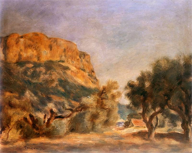 Landscape from Cassis