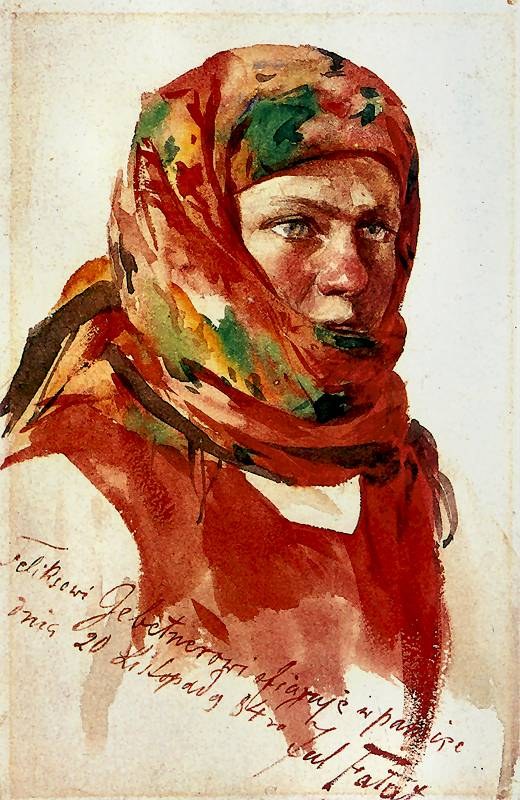 Girl in a Headscarf