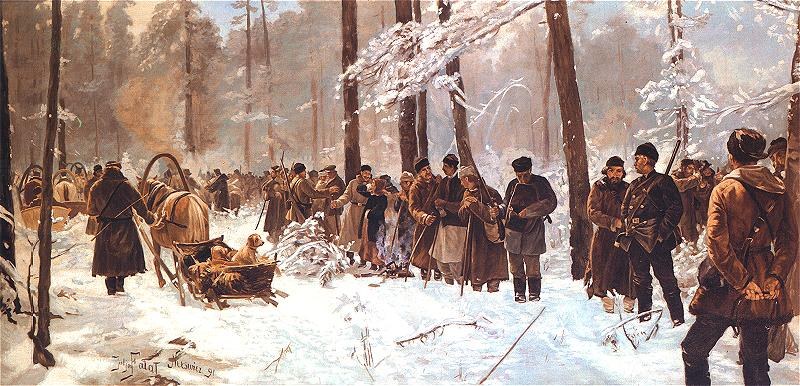 Hunt at Nesvizh