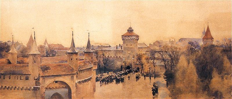 View of Kraków