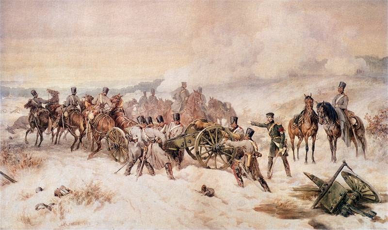 Artillery at Wagram