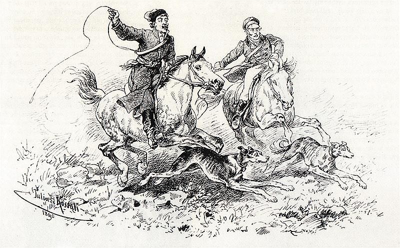 Illustration for Pan Tadeusz, Book II