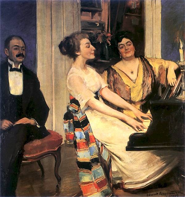 At the Piano