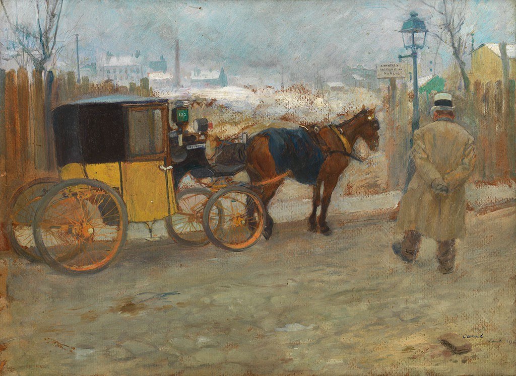 A Parisian Taxicab