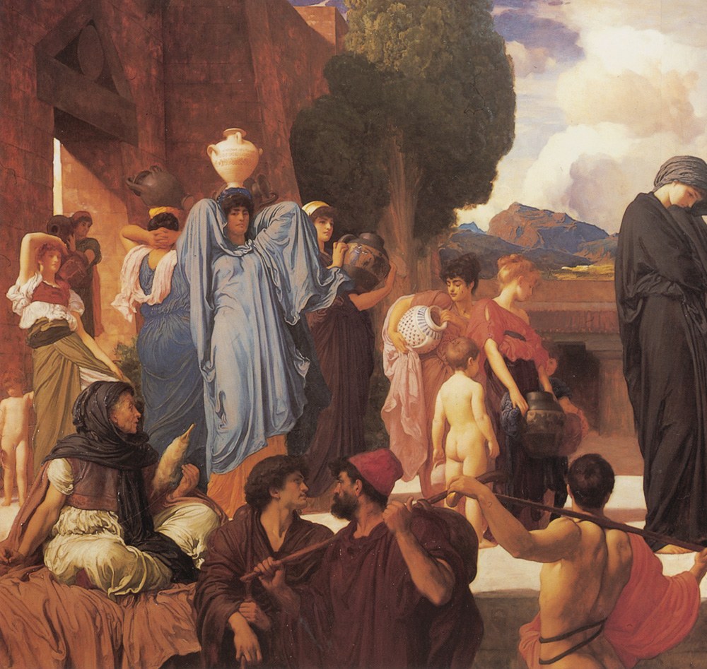 Captive Andromache (left)