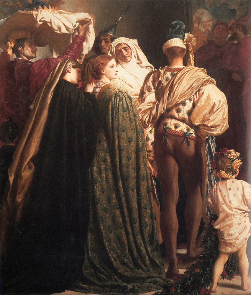 Dante in Exile (left, detail)