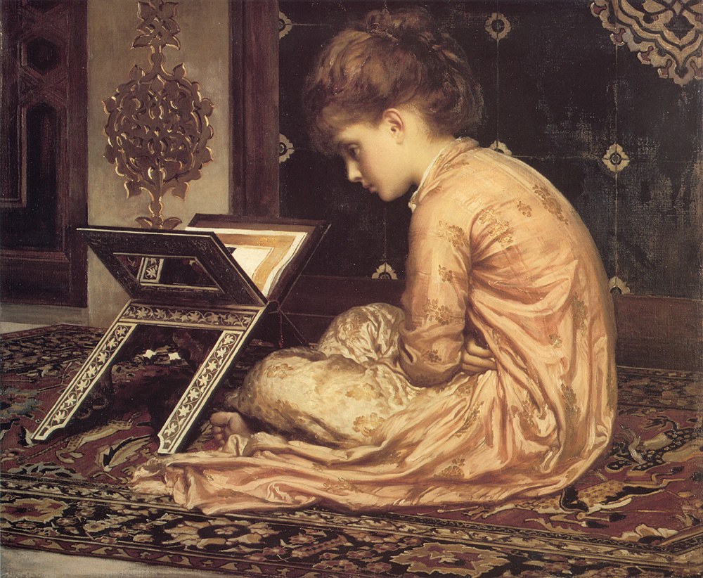 Study at a Reading Desk