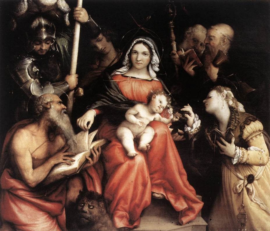 The Mystic Marriage of Saint Catherine