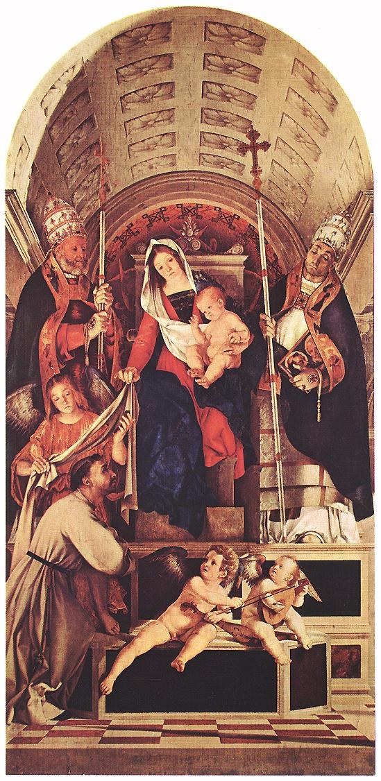 Madonna and Child with Saints Dominic, Gregory and Urban