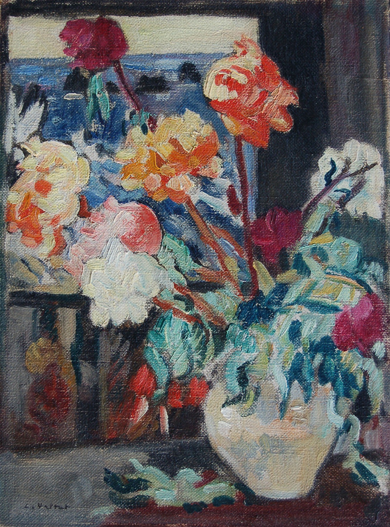 Peonies in a Vase