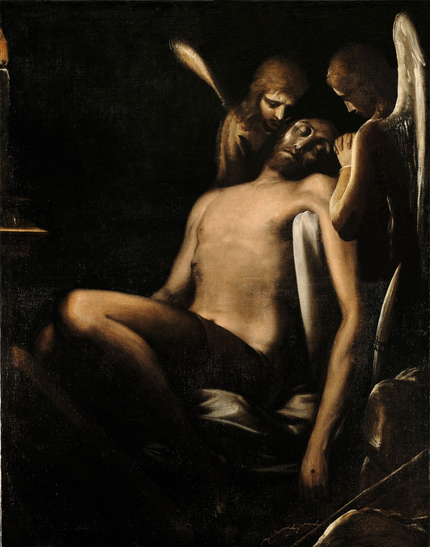 Christ with Two Angels