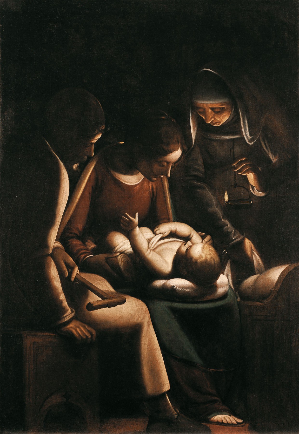 Holy Family with Saint Anne