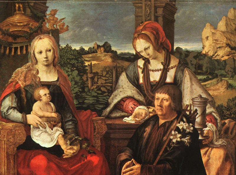 Madonna and Child with Mary Magdalene and a Donor