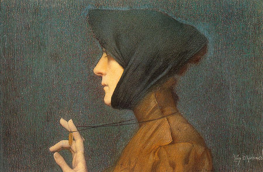 Woman with a Medallion (Mystery)