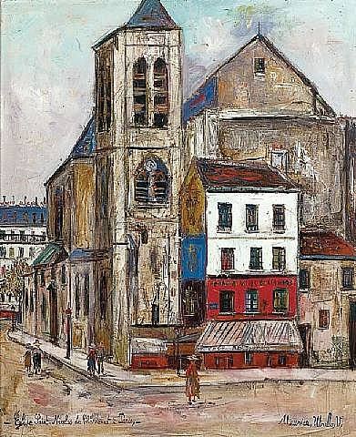 Church of Saint-Nicolas-du-Chardonnet in Paris